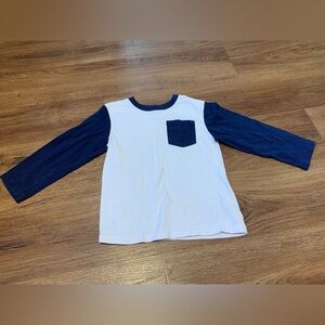 Garanimals Navy and White Long Sleeve Tee